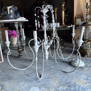 Elegant White Chandelier